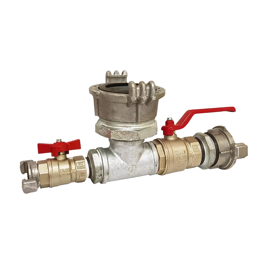 Разветвление двухходовое НПК Балтика-01 РД-80х50х25