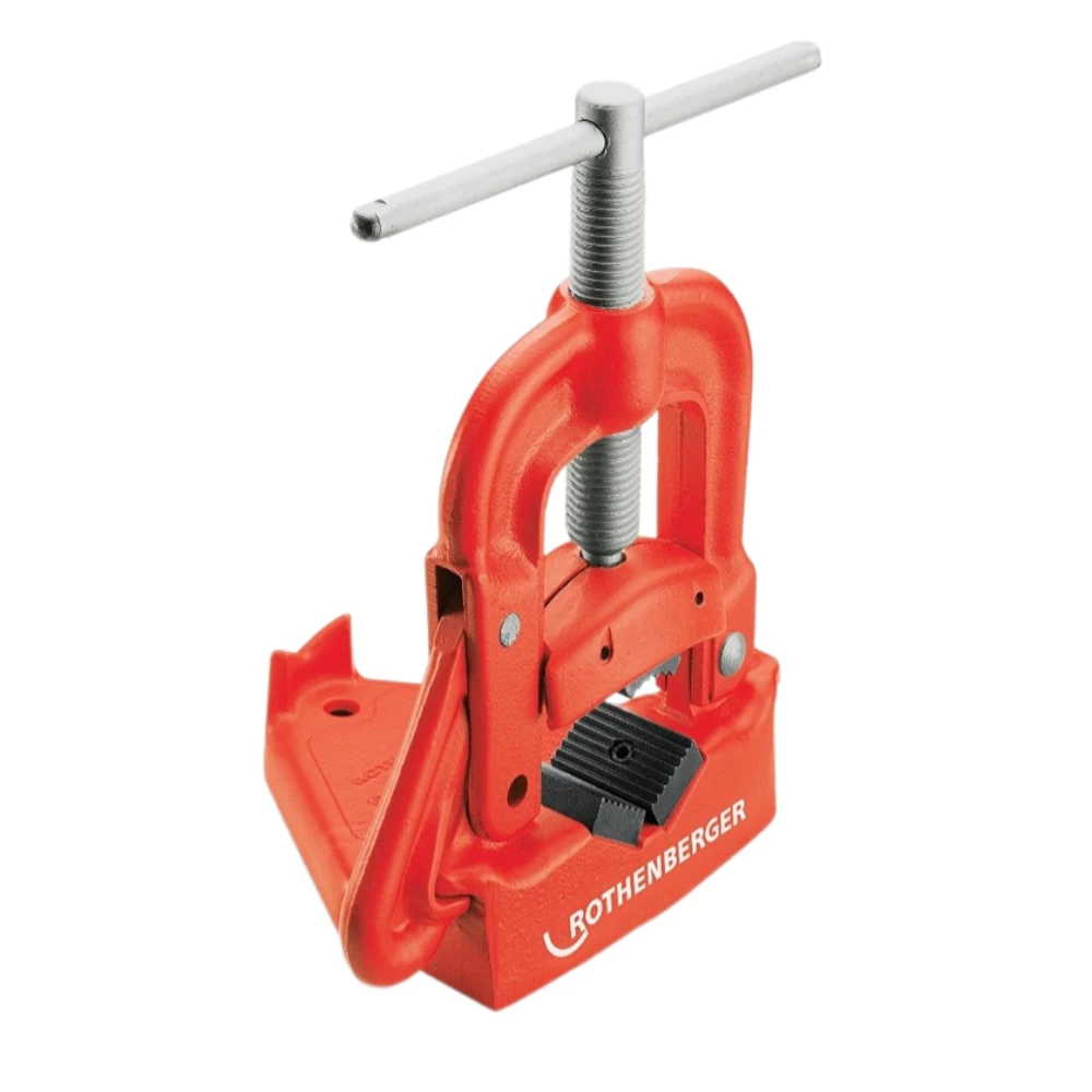 Тиски Rothenberger 1/8″-4″ (10-114 мм) трубные, материал корпуса – сталь