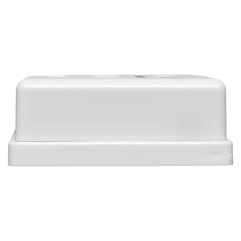 Розетка компьютерная EKF TERACOM TRC-WBOX 1RJ45 1 порт, не экранированная, цвет белый TRC-WBOX-1RJ45-5EUTP-WH