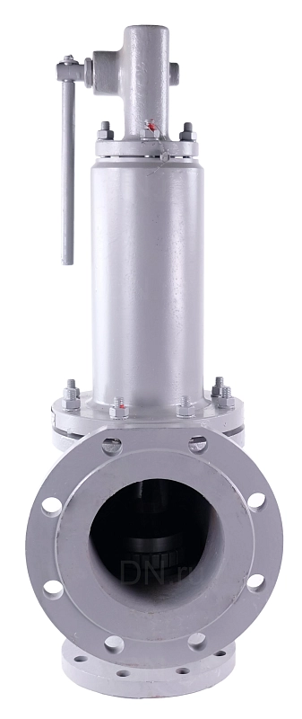 Клапан предохранительный Авангард 17с6нж Ду40-65 Ру16 полноподъемный пружинный, фланцевый, корпус - углеродистая сталь 25Л, PNвых=6бар